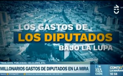 REPORTAJE | LOS GASTOS DE LOS DIPUTADOS BAJO LA LUPA | Contigo en la Mañana CHV